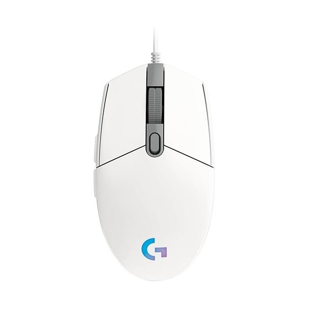 LOGITECH G102 LIGHTSYNC CORDED MOUSE (WHITE) image 3