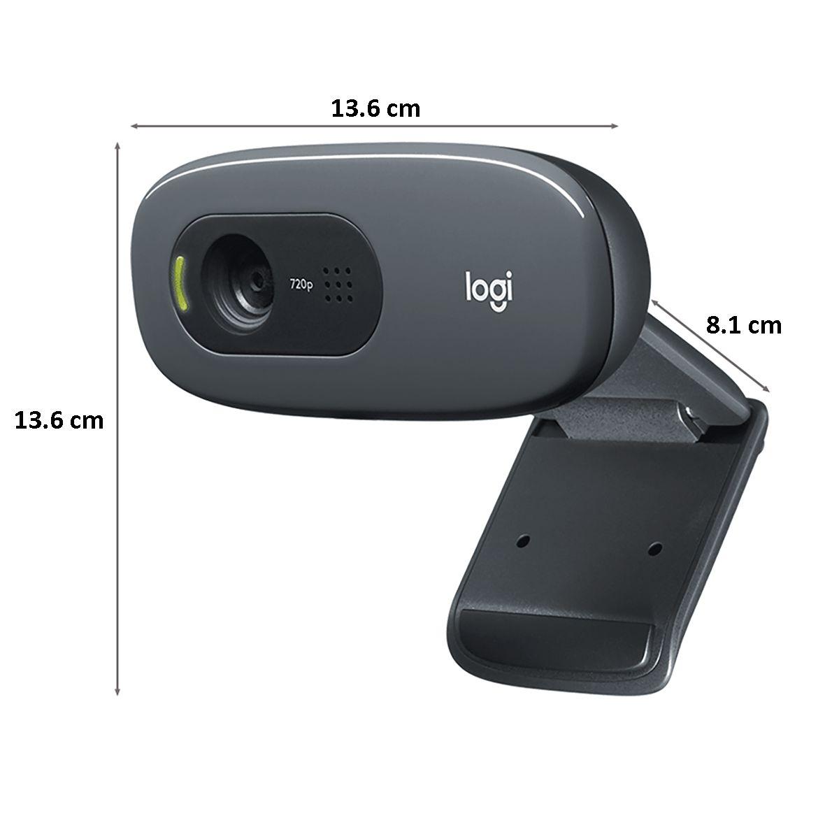 Logitech C270 720p HD Webcam (USB) image 2