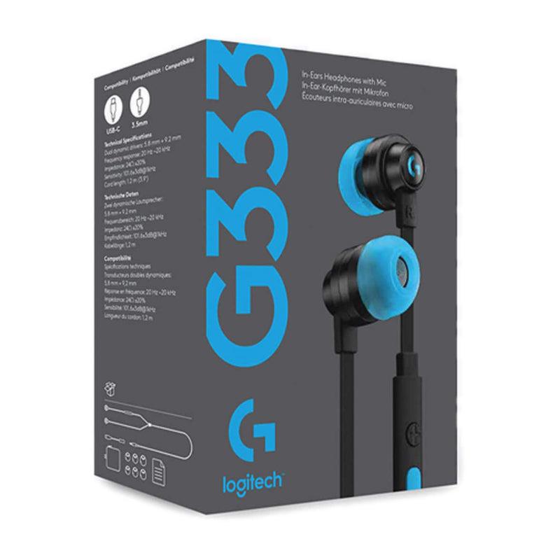 Logitech G333 Wired Gaming earphones