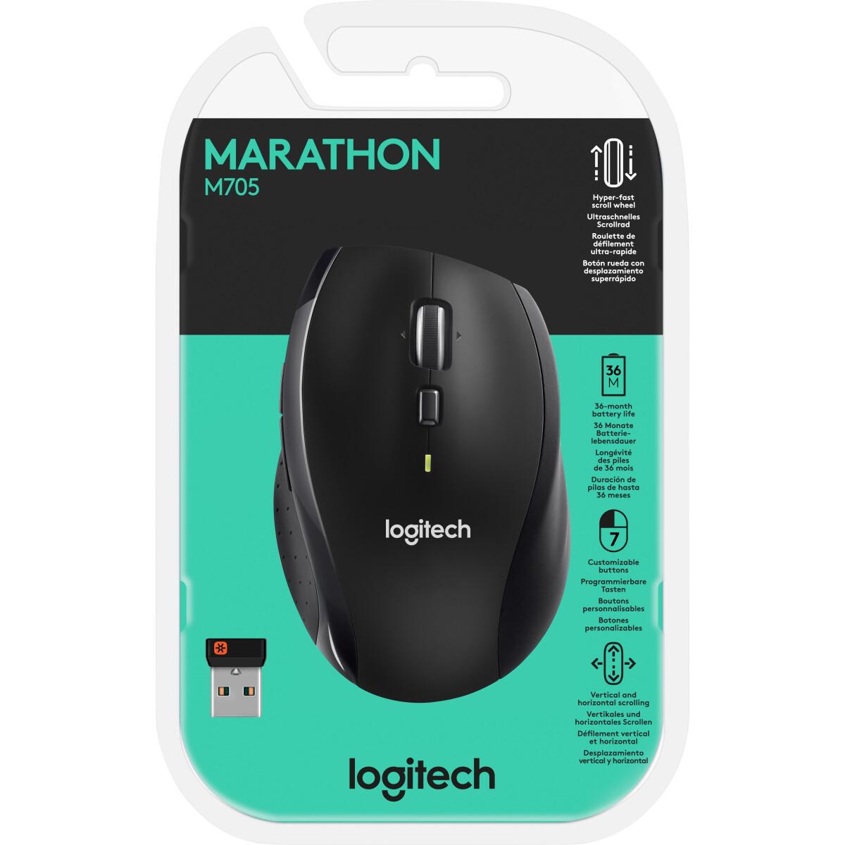 LOGITECH M705 MARATHON WIRELESS MOUSE