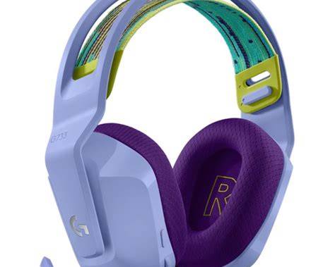 LOGITECH G733 LIGHTSPEED WIRELESS RGB GAMING HEADSET (LILAC) image 3
