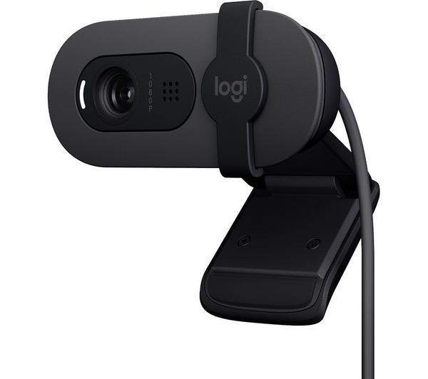 Logitech Brio 100 Full HD Webcam – Graphite-USB-C image 2