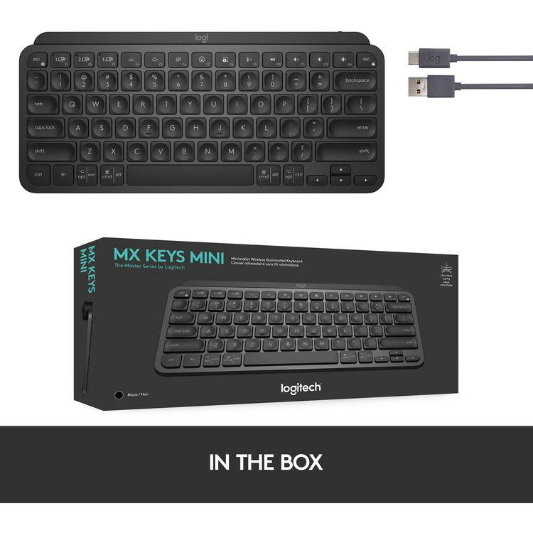 LOGITECH MX KEYS MINI MINIMALISTIC GRAPHITE