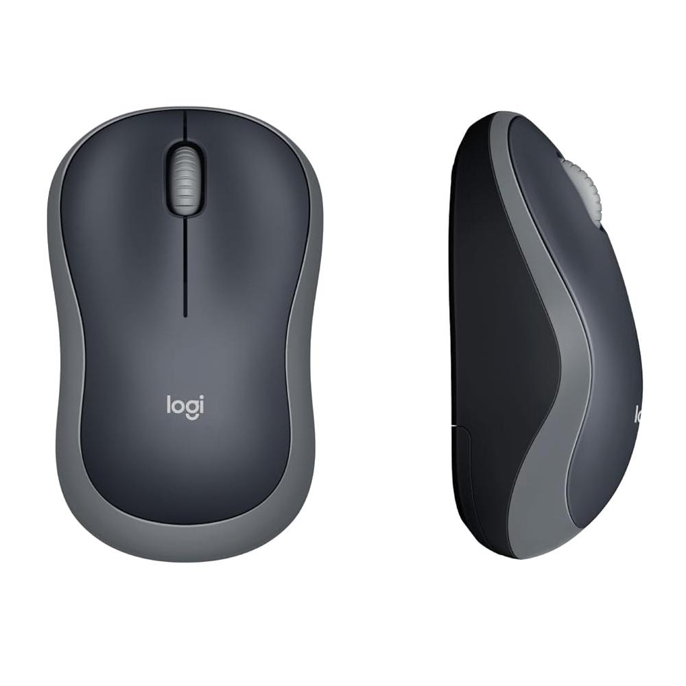 Logitech M185 Wireless Mouse - Swift Grey image 2
