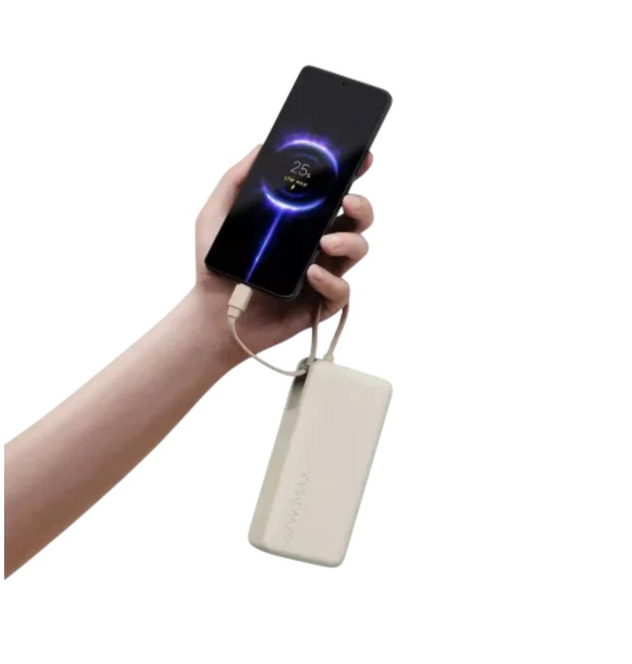 XIAOMI 67W POWER BANK 10000 (INTEGRATED CABLE) TAN