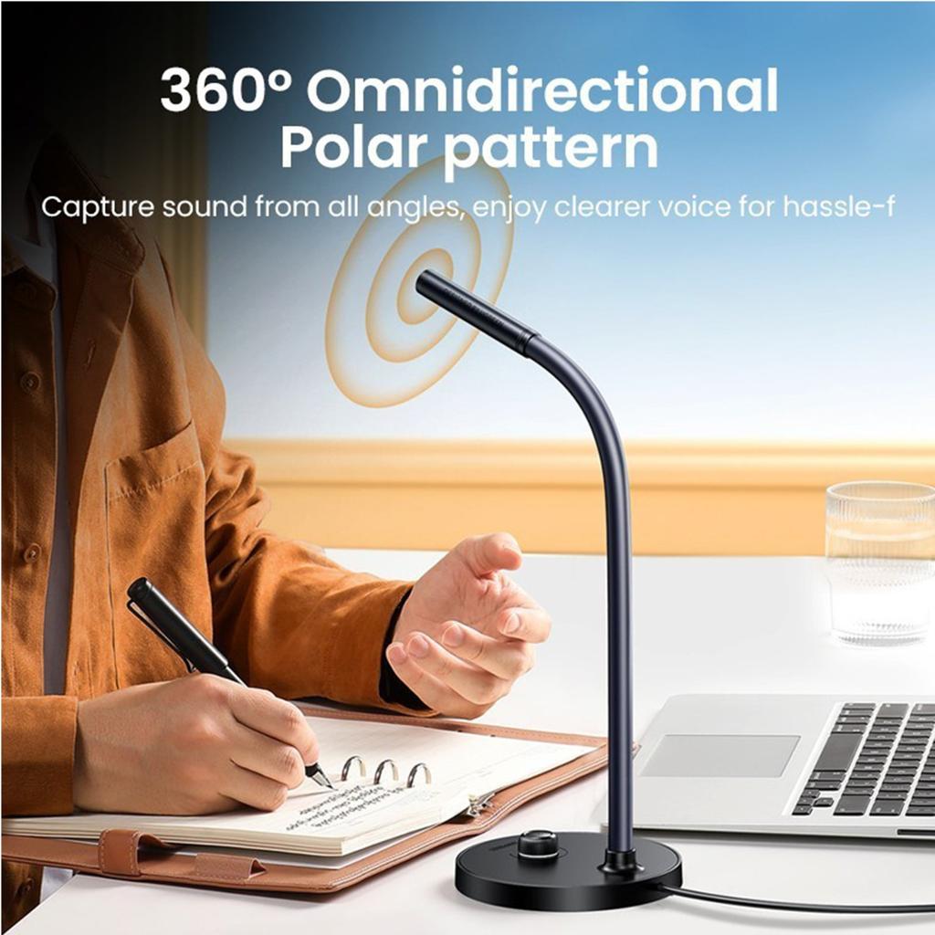 UGREEN CM564 Desktop USB Microphone- Omnidirectional,Tripod