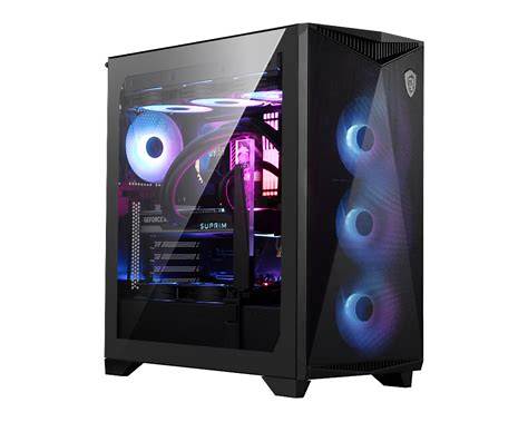 MSI MPG Gungnir 300R Airflow gaming PC case image 2